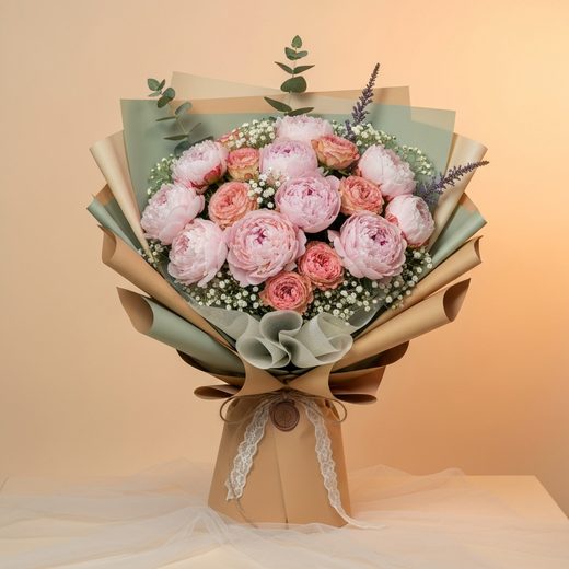 A peony bouquet