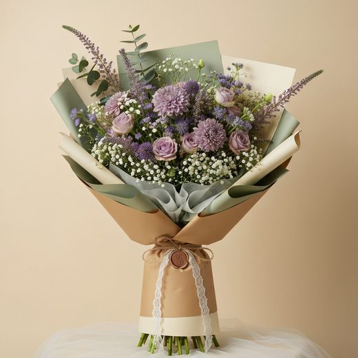 A wildflower bouquet